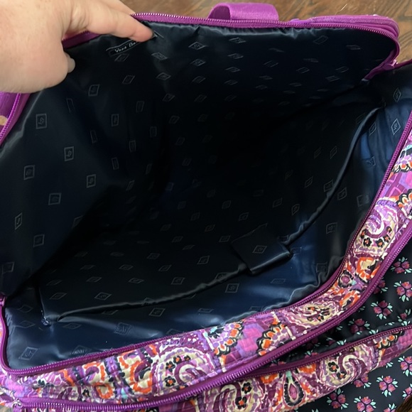 Purple Paisley Women's Bag - Picture 6 of 8